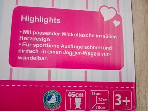 Dětsky kočárek Amia 3+nový - 4