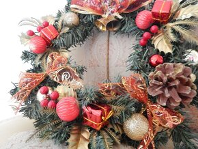 VÁNOČNÍ VĚNCE - NOVÉ  1.2.3.4.5. - 4