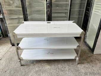 Přístěnné nerezové stoly 2 police RŮZNÉ ROZMĚRY - 4