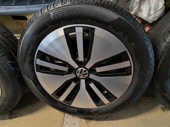 ALU kola Passat Superb 5x112 r17, Originál,+TPMS,Pirelli 98% - 4