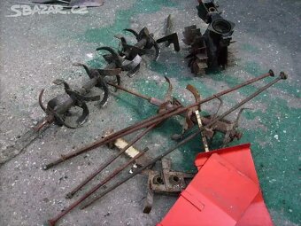 Prodám veškeré díly na rotavátor k malotraktorům tera vari - 4