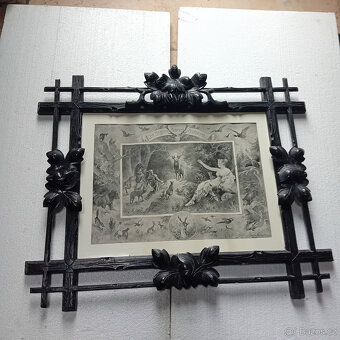 vyřezávané rámy obrazů - 4