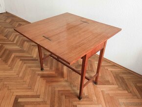 Starožitný rozkládací stolek - 4