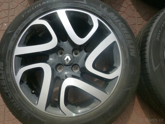 Letní alu sada disky originál Renault 4x100 6,5Jx17 ET40 - 4