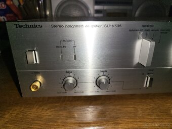 Prodám Zesilovač Technics- SU-V505, 2+65 watt při 8ohm, celk - 4