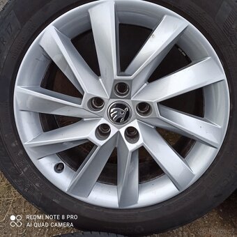 Orig.alu diskyŠKODA SUPERB 3 17" - 4