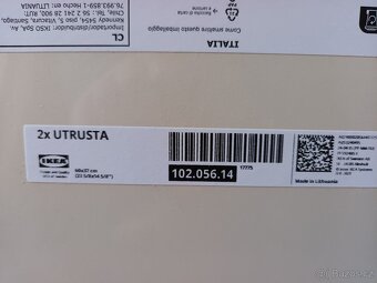 IKEA UTRUSTA – 2× police 60×37 cm (nové) - 4