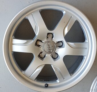 Originální ALU DISKY AUDI 5x112 R17 ET28 7,5J 8t0-601-025 b - 4