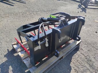 Hydraulické vidle s přídavným přidržovačem - 4