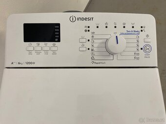 Pračka Indesit BTW D61253- top stav - 4
