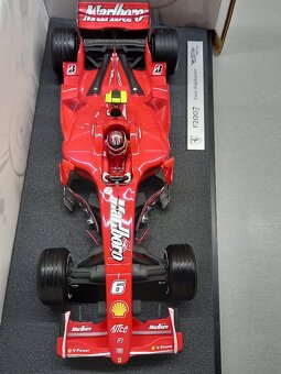 F1 FERRARI F2007 2007 MARLBORO RAIKKONEN HOTWHEELS 1:18 - 4