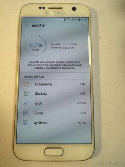 Samsung Galaxy S7 32gb Ram 4gb původní baterie Top stav  Cen - 4