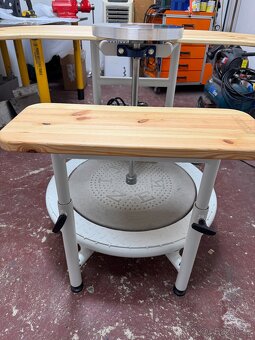 Hrnčířský kruh na keramiku s kombinovaným pohonem - 4