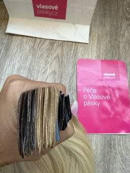 Středoevropské vlasy k prodloužení a zahuštění 136g - 4