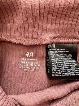4x kalhoty H&M; 4x body Lupilu - 4
