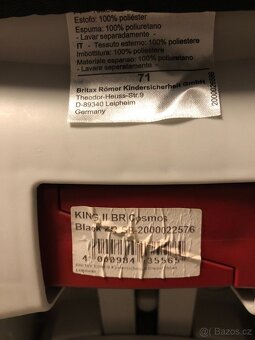 Britax Römer King II – Cosmos Black - 4