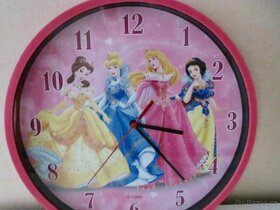 detske nástenné hodiny Disney Princezny - 4