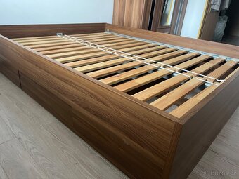 Postelový rám 160×200 s rošty - 4