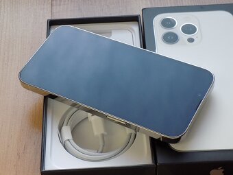 APPLE iPhone 13 Pro 128GB Silver - ZÁRUKA - TOP STAV - 4