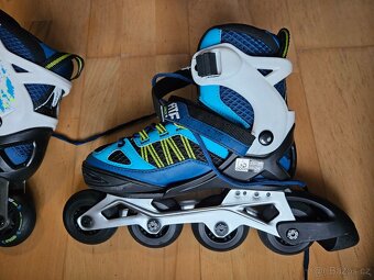 Inline brusle Oxelo Fit 3 rostoucí - 4