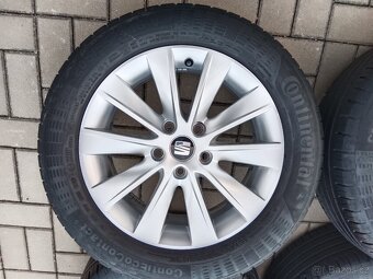 alu kola 5x112 r16 Seat a letní 205/55/16 - 4