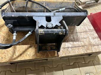 Naklápěcí svahovka ms01/ hydraulicky naklápěná lžíce 80 cm - 4