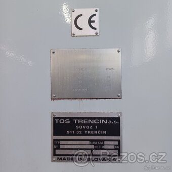 Vertikální obráběcí centrum MC 100V, TOS Trenčín, r.v.1997 - 4