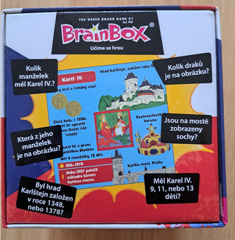 BRAIN BOX Česká republika - karetní hra - 4