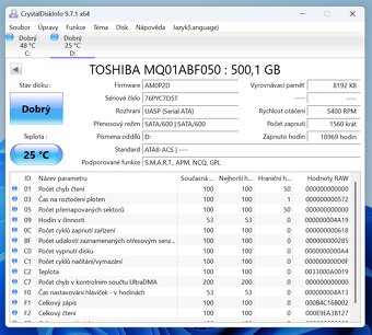 2,5" HDD Toshiba MQ01ABF050 500GB - 4