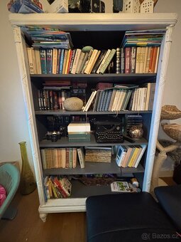 Antik knihovna/regál - 4