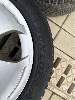 Alu 5x112 Audi R17, zimní sada pneu 215/50/17 - 4
