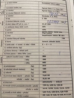 Prodám Zetor 7211 rok 1985 - 4