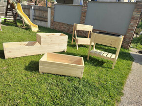 Prodám květináče z masivu,různé rozměry. - 4