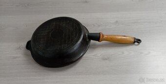 Litinová pánev - 2 kusy - 4