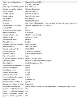 Prodám stolní počítač - 4