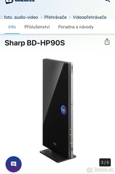 Sharp BD-HP90S  Blu-Ray přehrávač - 4