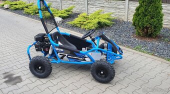 Dětská Bugina MiniRocket MudMonster 98ccm Modrá - 4