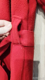 Červený fleecový kabátek - 4