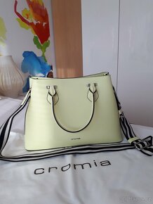 Kožená italská kabelka značky Cromia - 4