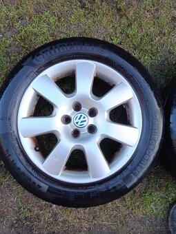 ALU disky 5x100r16 originál Volkswagen - 4