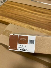 Konzole nerezová Naturel Dolce 45 cm KONZOLEH - 4