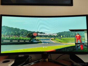 Prodám prohnutý LCD monitor BenQ XR 3501 úhlopříčka 35 palců - 4
