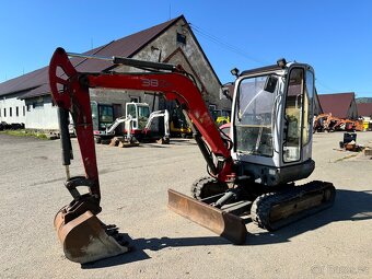 Minibagr Wacker Neuson 38z3 2007 4x lzice 4tuna - 4