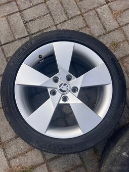 Originál kola Škoda 112x5 17 palcová - 4