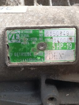 Automatická převodovka 5HP-19 DEX - 4