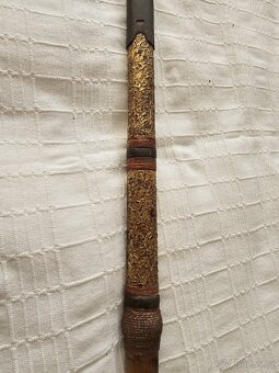 OBŘÍ NAGINATA SAMURAI JAPONSKY/ KATANA/ TSUBA - 4