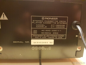 tape deck/cassette deck Pioneer CT S 820 S - 4