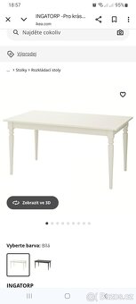 Rozkládací stůl Ikea - 4