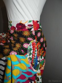 Sukně Desigual s květy, vel.XS - 4