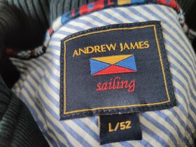 Tmavě modrý pánský svetr zn.Andrew James - 4